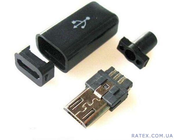  micro USB 5pin   (  )(1-1020BK / 01-14-019)