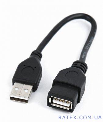 USB 2.0 AM->AF  0,15  (Cablexpert)(CCP-USB2-AMAF-0.15M)